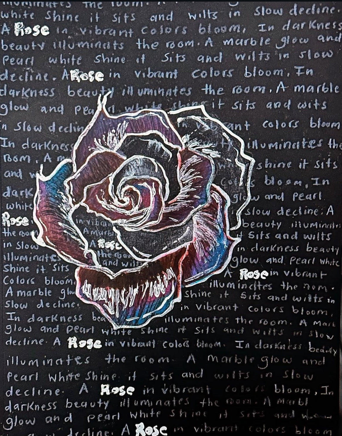 Stained Rose
